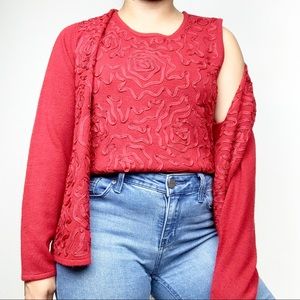 Vintage Designers Originals Sweater Tank Top Set